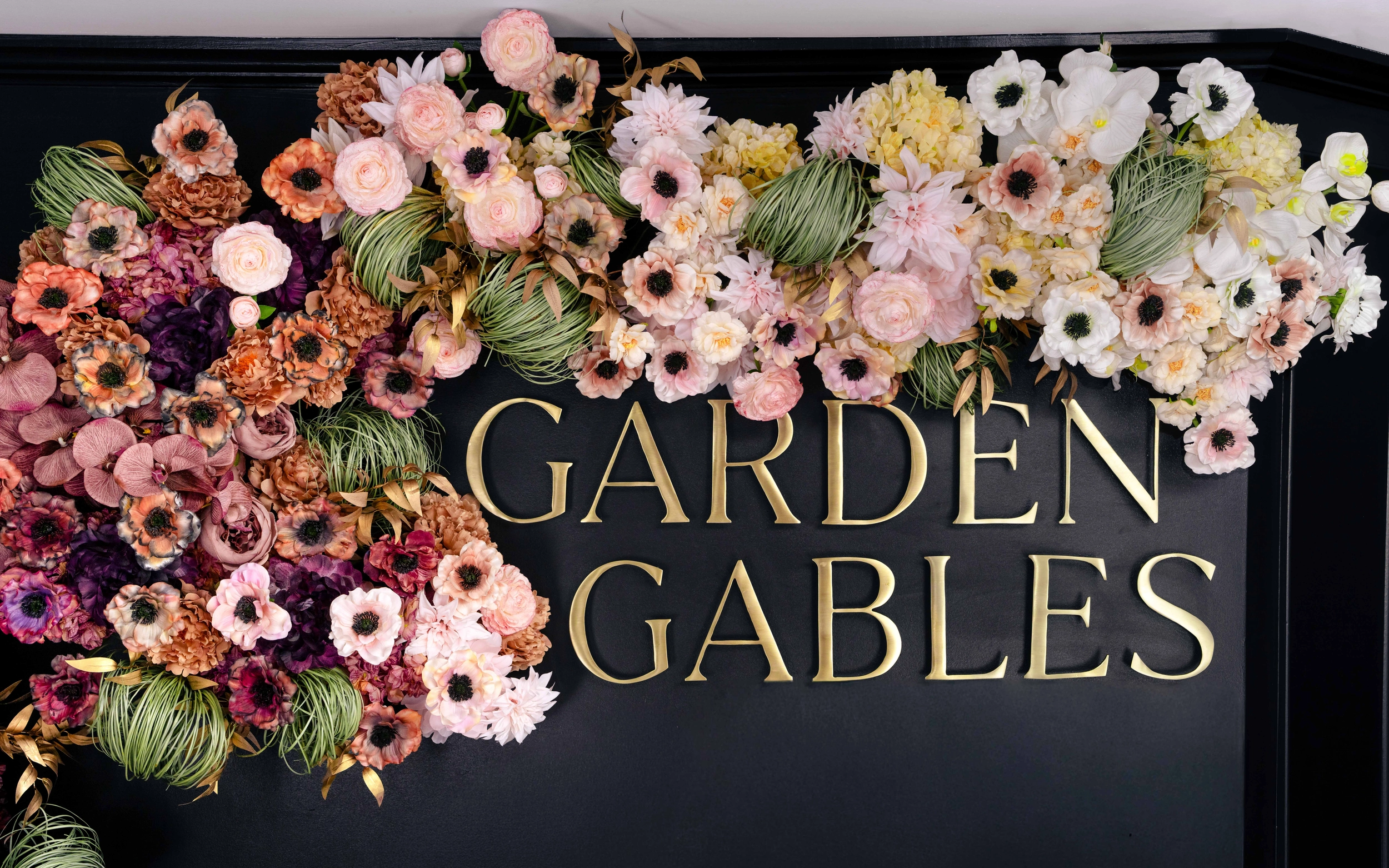 Garden Gables Entry Sign